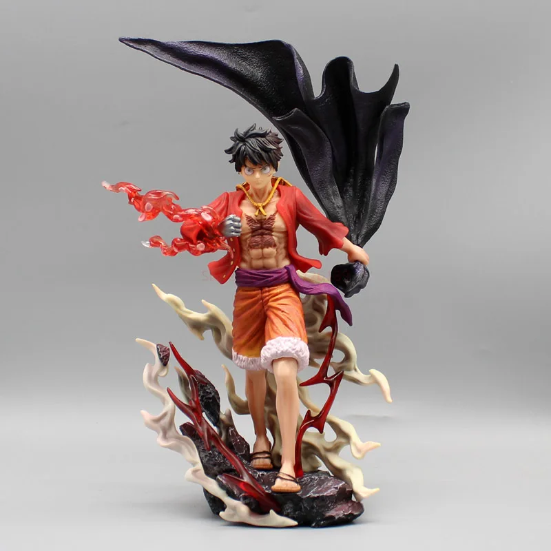 Luffy With Cloak Flying Special Effect Gear 4 | 30 Cm |