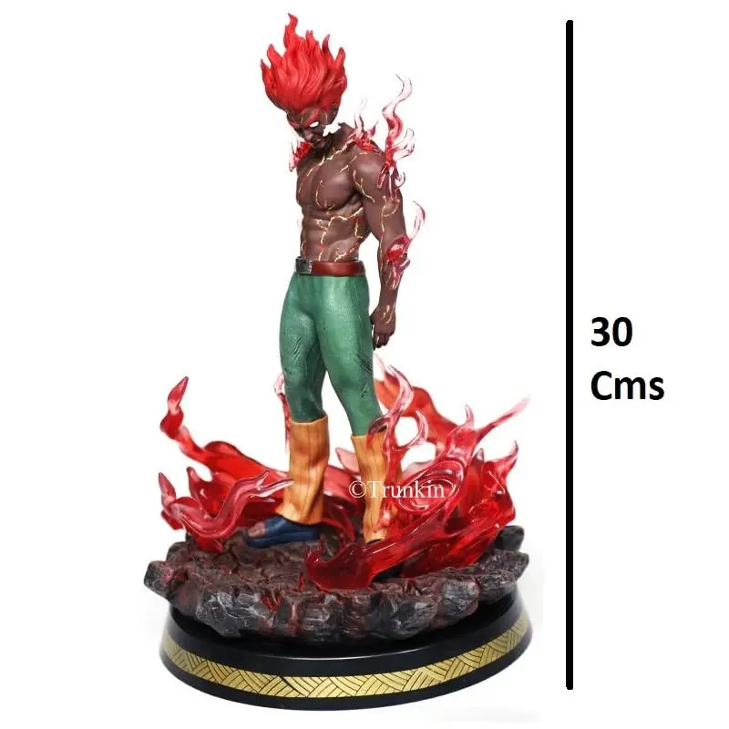 Naruto Might Guy Kicking Figure 33 CM | lights |