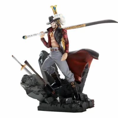 One piece Dracule Mihawk Action Figure 23 cm