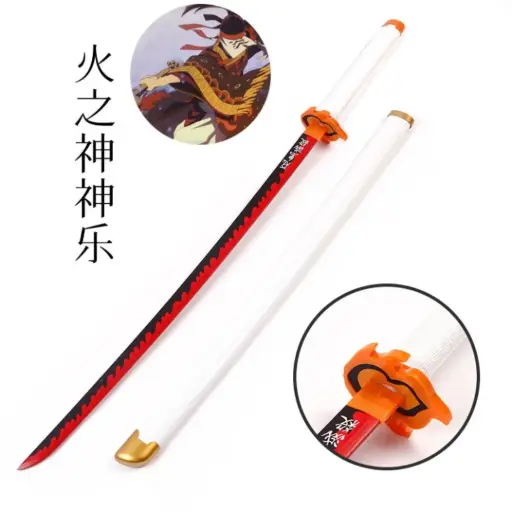Life Size wooden katana