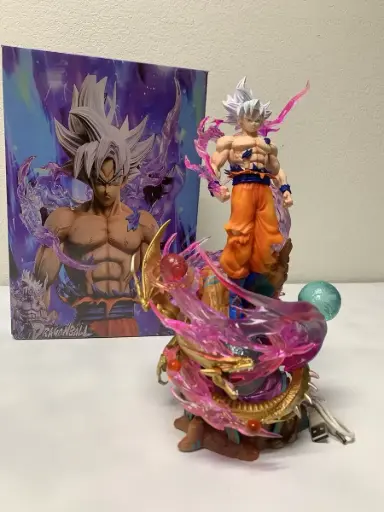 Anime Dragon Ball Gk Fantasy Super Son Goku Figure Anime Ultra Instinct Gk Action Figure Pvc | 28.5 CMS