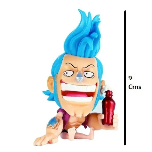 One Piece | Franky "Iron Man" Childhood Version Anime Action Figure | 9 Cm |