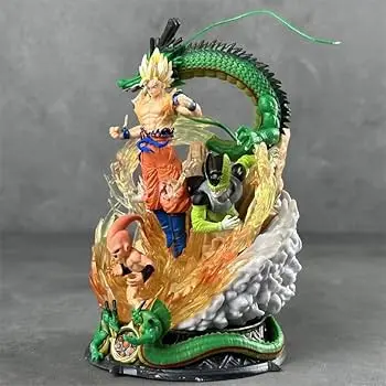 DBZ New Figure goku buu cell shenron 20 cm