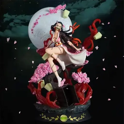 Demon Slayer Anime Statue, Exquisite Kamado Nezuko Doll Ornaments, Best Gift Collection | 31cm |