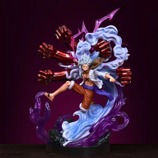 Onepiece Anime Luffy Gear 5 Sun God Nika Action Figure | 28 CMS |
