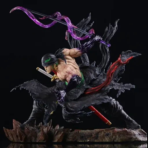 ne Piece Figures – Bloody Zoro Swords with Double-Headed Action Figure | 35 CMS |
