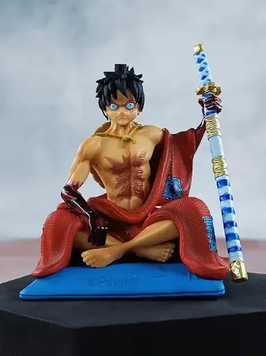 Anime One Piece Luffy Figure Style Kimono Land of Wano Country