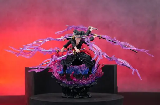 One Piece Roronoa Zoro Nine Knives Three Faces Asura Form Action Figure