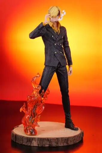 One Piece Vinsmoke Sanji Fantasy Black Action Figure _ 32 CMS