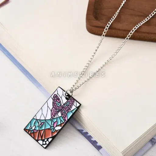 Anime Demon Slayer Necklace Shinobu Kochu