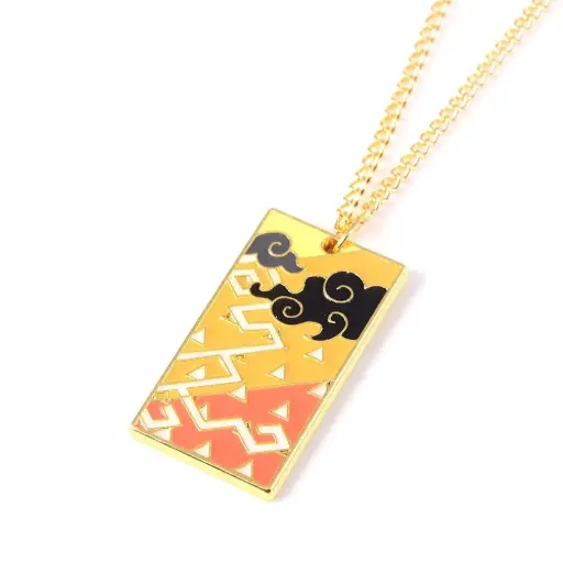 Anime Demon Slayer Zenitsu Necklace